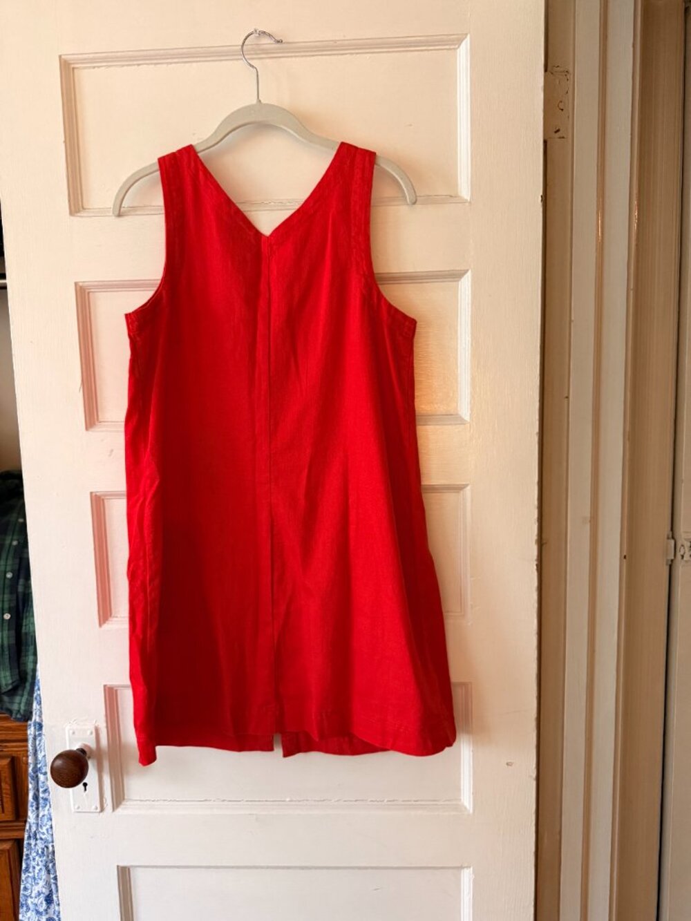 Old Navy cotton button down dress with pockets - Picture 2 of 4